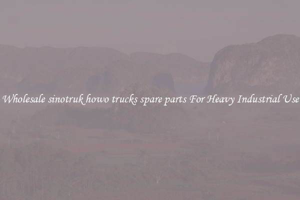 Wholesale sinotruk howo trucks spare parts For Heavy Industrial Use