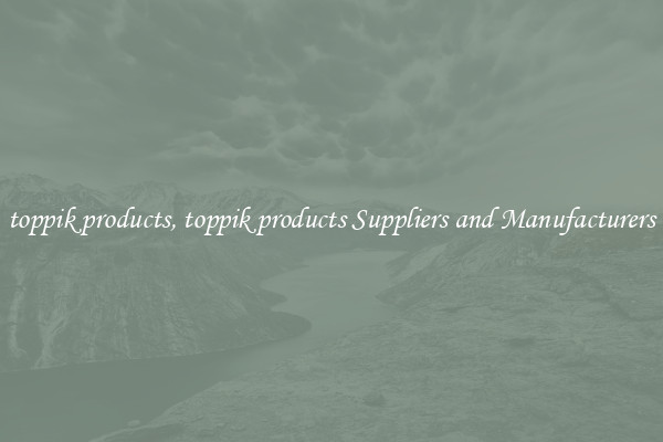 toppik products, toppik products Suppliers and Manufacturers